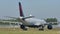 Delta Air Lines taxiing on Schiphol Airport, AMS