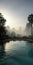 Delta Shrouded Pool: A Serene Landscapism In Exotic Atmosphere