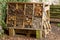 Deluxe Bug Hotel in area used by schools in walled garden in country park