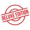Deluxe Edition rubber stamp
