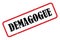 Demagogue stamp