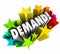 Demand Word Stars Increase Improve Rising More Customer Response