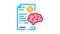 dementia medical report Icon Animation