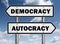 Democracy versus Autocracy