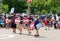 Democratic Party Supporters at Mendota Parade