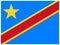 Democratic Republic of the Congo or DR Congo flag