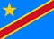 The Democratic Republic of the Congo flag. Vector illustration