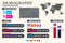 Demographic infographics. Set element and statisti