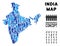 Demographics India Map