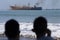 Demolition of Fish Pirates VIKING Ship in Indonesia