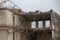 Demolition of the municipality office of Zuidplas including town hall in Nieuwerkerk aan den IJssel, the Netherlands