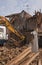 Demolition of a residential building