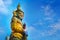 Demon Guardian at Wat Phra Kaew - the Temple of Emerald Buddha in Bangkok, Thailand