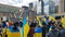 Demonstration against genocide of Ukrainians by Russian army