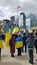 Demonstration against genocide of Ukrainians by Russian army