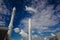 Demonstration of space technology, EADS Ariane space rocket  in Le Bourget Air and Space Museum in Paris, France