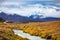 Denali national park Savage river Canyon trail view