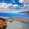 Denia Alicante Las rotas rocky beach in Spain