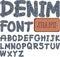 Denim font