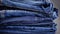 Denim jeans texture or denim jeans. Shot with slider or move camera in 4K Resolution