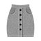 Denim skirt women`s, technical drawing. Mini skirt isolated on a white background. Fashion women jeans clothes