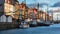 Denmark - Boats at Nyhavn at Sunset - Copenhagen