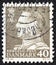DENMARK - CIRCA 1965: A stamp printed in Denmark shows King Frederick IX, circa 1965.