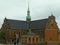 Denmark, Copenhagen, Christiansborg Slotsplads, church of Holmen