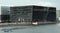 Denmark, Copenhagen, Lille Langebro, view of the Royal Library (Black Diamond building