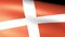 Denmark Flag Waving