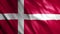 Denmark National Flag Video Animation