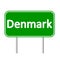 Denmark road sign.