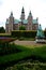 Denmark: Rosenborg Castle garden queen statue