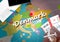 Denmark travel concept map background with planes, tickets. Visit Denmark travel and tourism destination concept. Denmark flag on