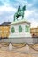 Denmark - Zealand region - Copenhagen - the statue Frederik V on