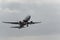 DENPASAR,BALI/INDONESIA-JUNE 08 2019: Malaysia Airline is taking off from Ngurah Rai International Airport Bali runway, when the