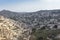 Dense buildings in one of the Jerusalem areas in Israel