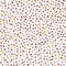 Dense Curly Cue Confetti All Over Print Vector Texture. Modern Playful Hand Drawn Pebble Dash. Seamless Abstract Spotty Pattern