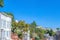 Dense houses in the suburbs of San Francisco, California