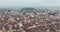 Dense Landscape of Structural Buildings at the City of Brasov During Foggy morn