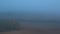 Dense Morning Fog in the Hills of Tuscany. Time Lapse 4K