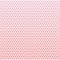 Dense pink to red gradient rows of hearts in brick repeat design. Seamless geometric vector pattern on white background