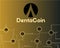 Dentacoin blockchain modern style background