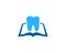 Dental Book Logo Icon Design