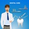 Dental Care Realistic Composition
