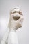 Dental Casting - hands holding dental gypsum models / Dental Con