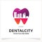 Dental City Logo Design Template Inspiration