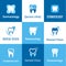 Dental Clinic Logo, Icons and Design Elements