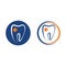 Dental Clinic logo template, Dental Care logo designs vector, Health Dent Logo design