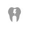 Dental and emergency icon. Element of Dental Care icon for mobile concept and web apps. Detailed Dental and emergency icon can be